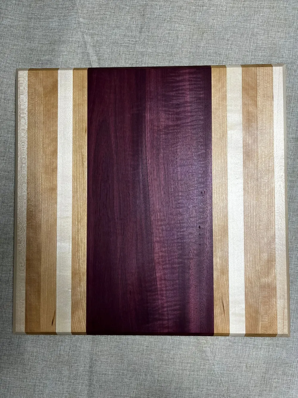 Royal Lines Cutting Board handmade by Wood Dust Creations
